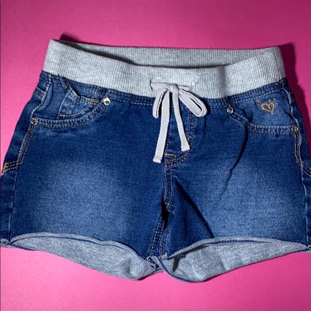 JUSTICE JEAN SHORTS SIZE 8R